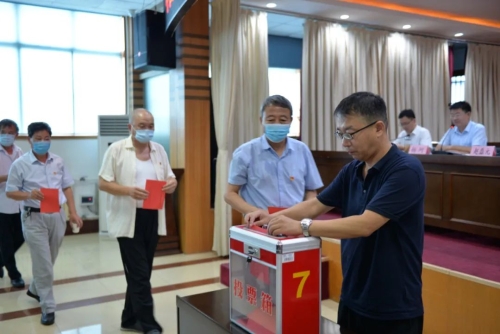 汶上县卫健系统基层党组织开展集中换届选举工作